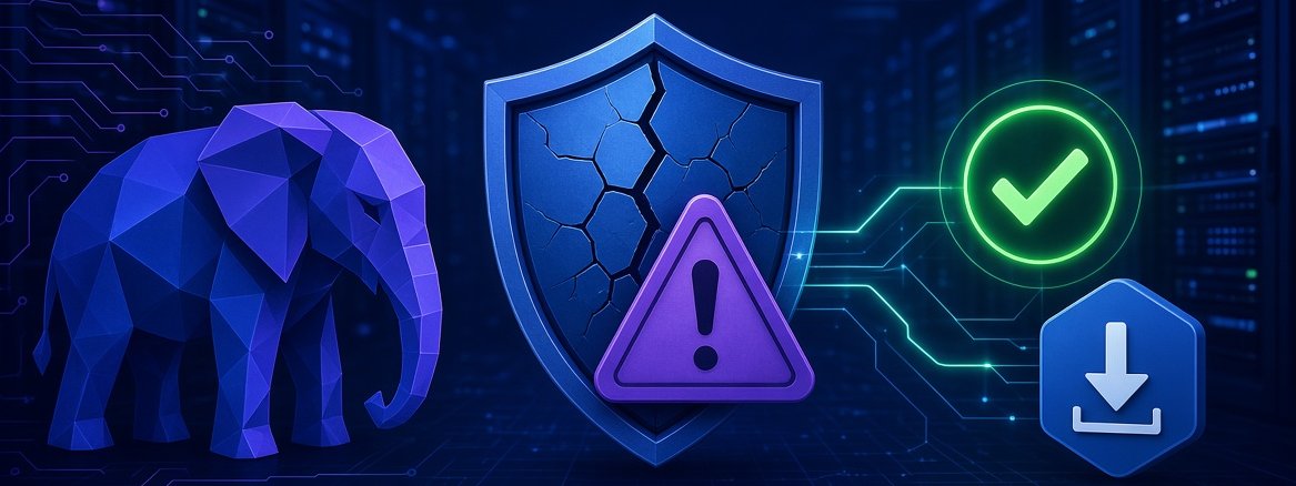 PHP Security Issue Banner